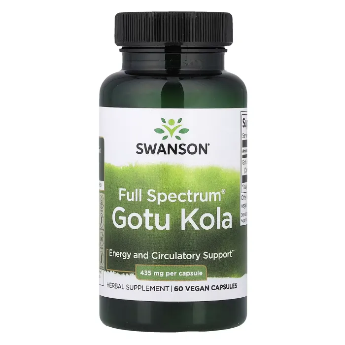 Swanson, Full Spectrum® Gotu Kola, 435 mg, 60 Capsules in Pakistan