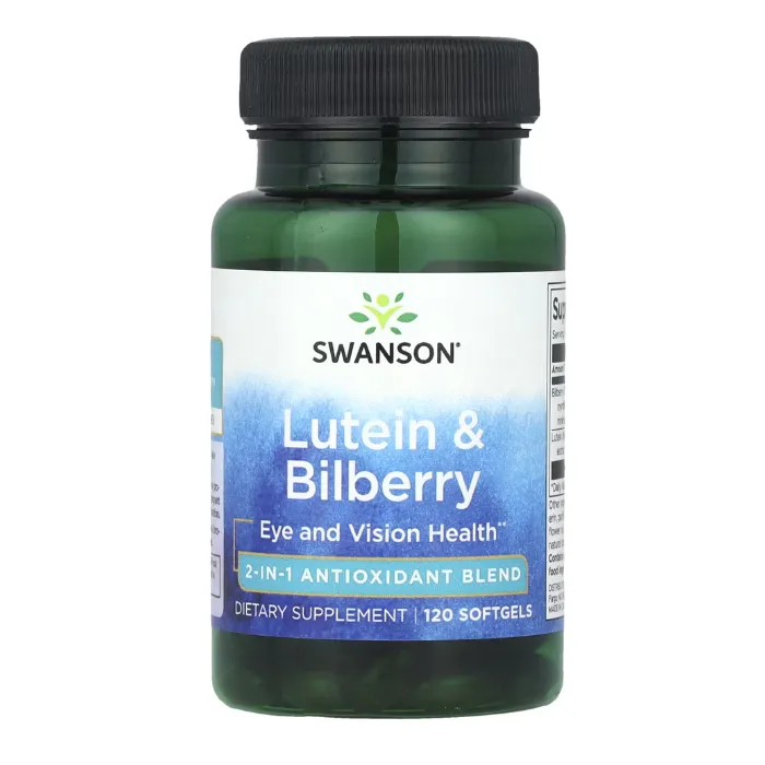 Swanson, Lutein & Bilberry, 120 Softgels in Pakistan