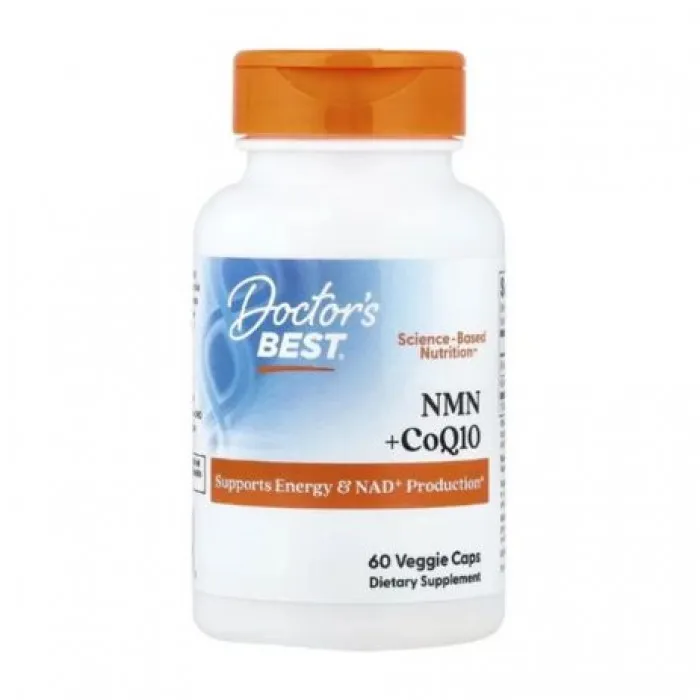 Doctor's Best, NMN + CoQ10, 60 Veggie Caps in Pakistan