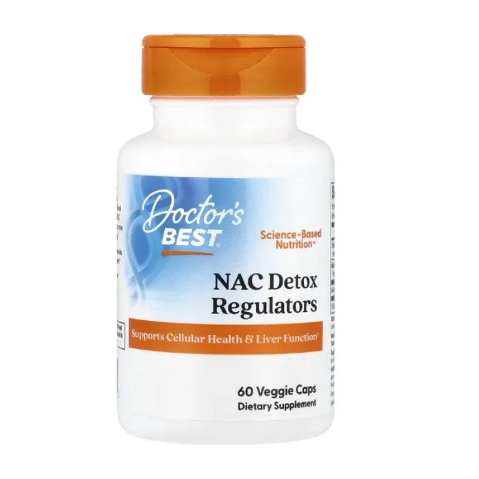 Doctor's Best, NAC Detox Regulators, 60 Veggie Caps in Pakistan