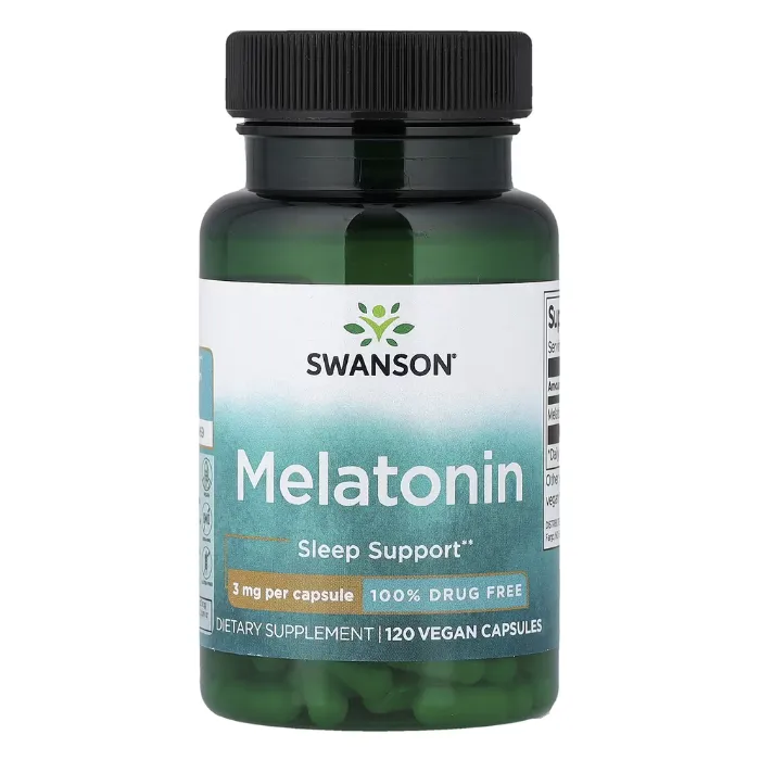 Swanson, Melatonin, 3 mg, 120 Vegan Capsules in Pakistan