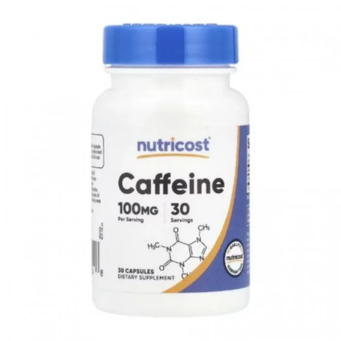 Nutricost, Caffeine, 100 mg, 30 Capsules in Pakistan