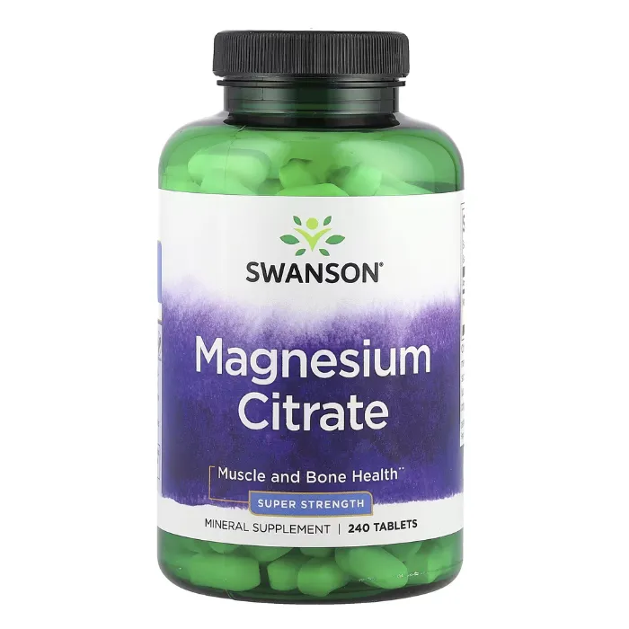 Swanson, Magnesium Citrate, 240 Tablets in Pakistan