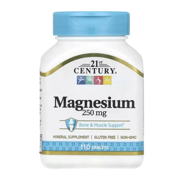 21st Century, Magnesium, 250 mg, 110 Tablets in Pakistan