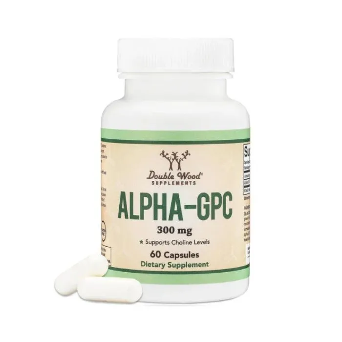 Double Wood Alpha-GPC, 300 mg, 60 Capsules in Pakistan