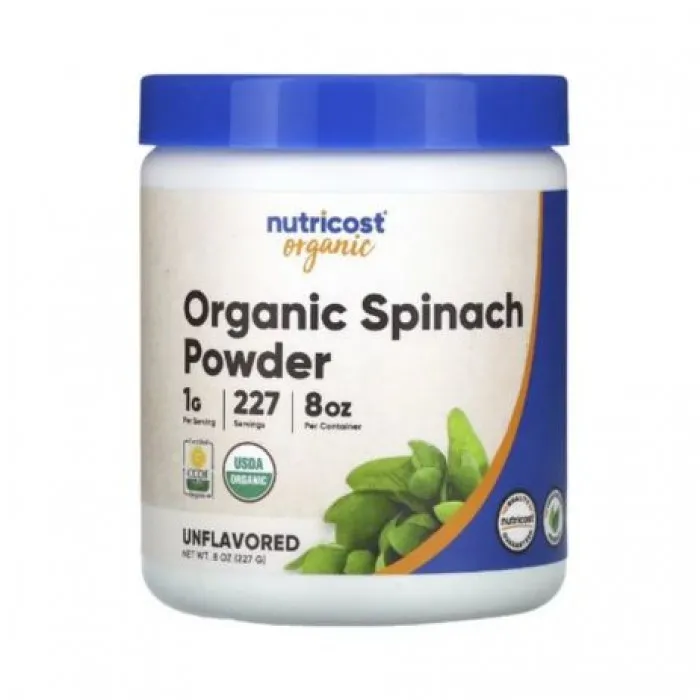 Nutricost, Organic Spinach Powder, Unflavored, 8 oz (227 g) in Pakistan