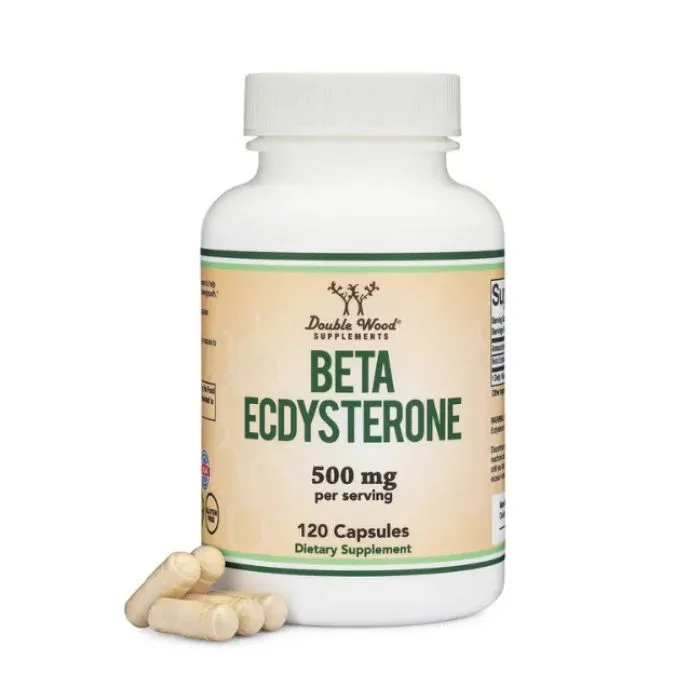 Double Wood Beta Ecdysterone, 500 mg, 120 Capsules in Pakistan