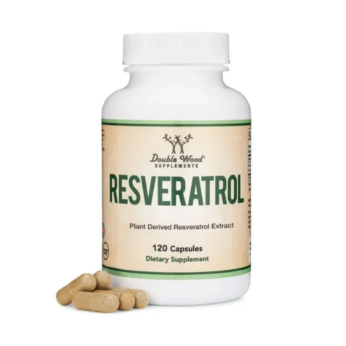 Double Wood Resveratrol, 500 mg, 120 Capsules in Pakistan