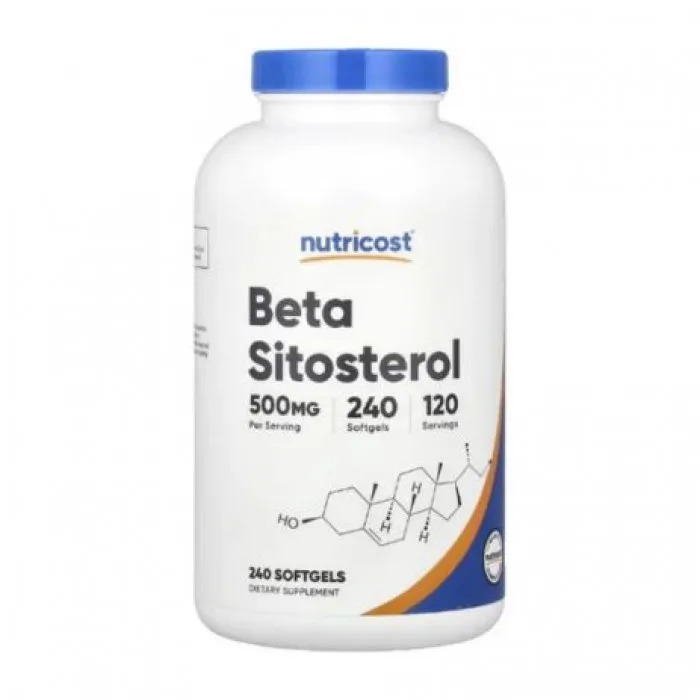 Nutricost, Beta Sitosterol, 500 mg, 240 Softgels in Pakistan