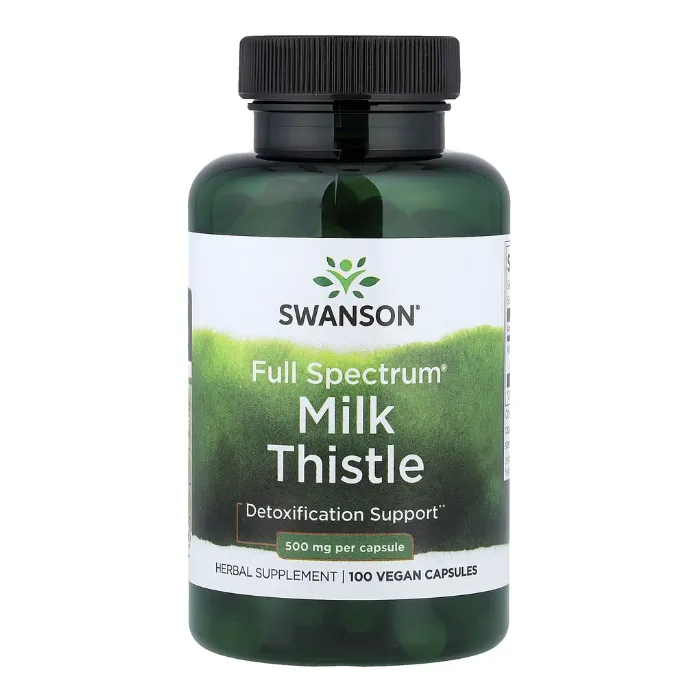 Swanson, Full Spectrum® Milk Thistle, 500 mg, 100 Vegan Capsules in Pakistan