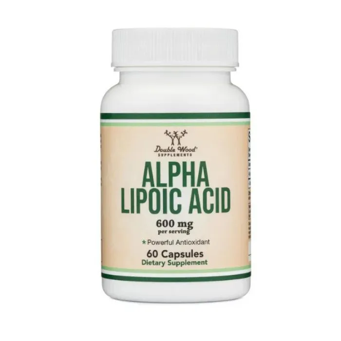 Double Wood Alpha Lipoic Acid, 600 mg, 60 Capsules in Pakistan