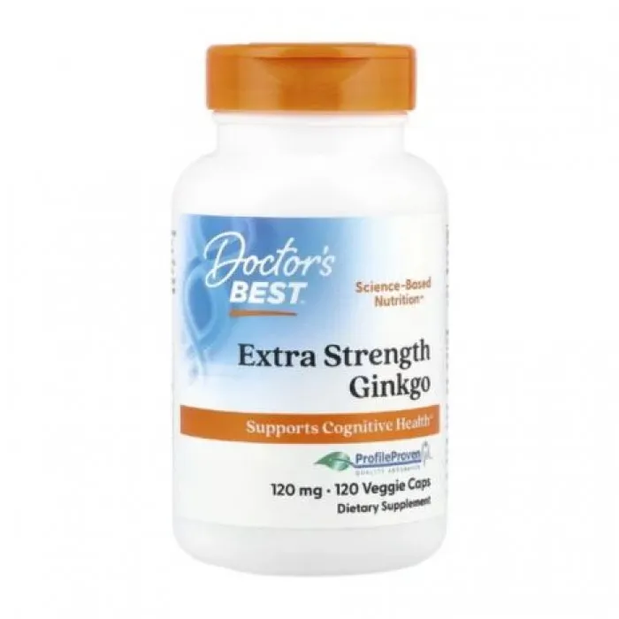 Doctor's Best, Ginkgo, 120 mg, 120 Veggie Caps in Pakistan