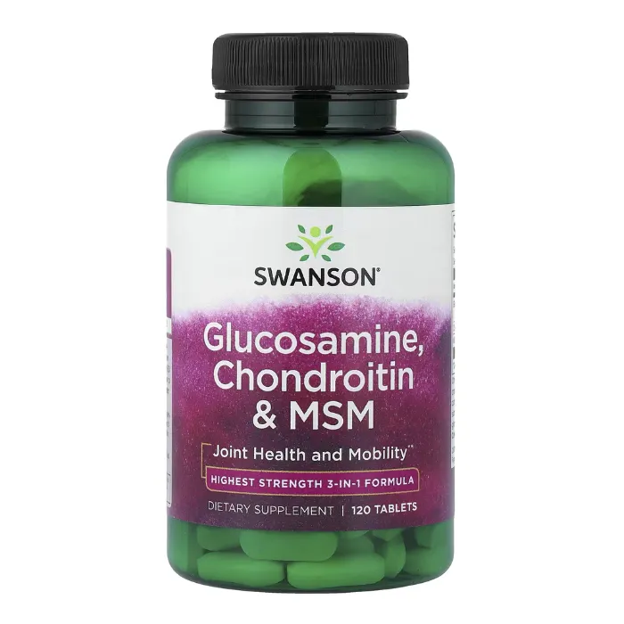 Swanson, Glucosamine, Chondroitin & MSM, 120 Tablets in Pakistan