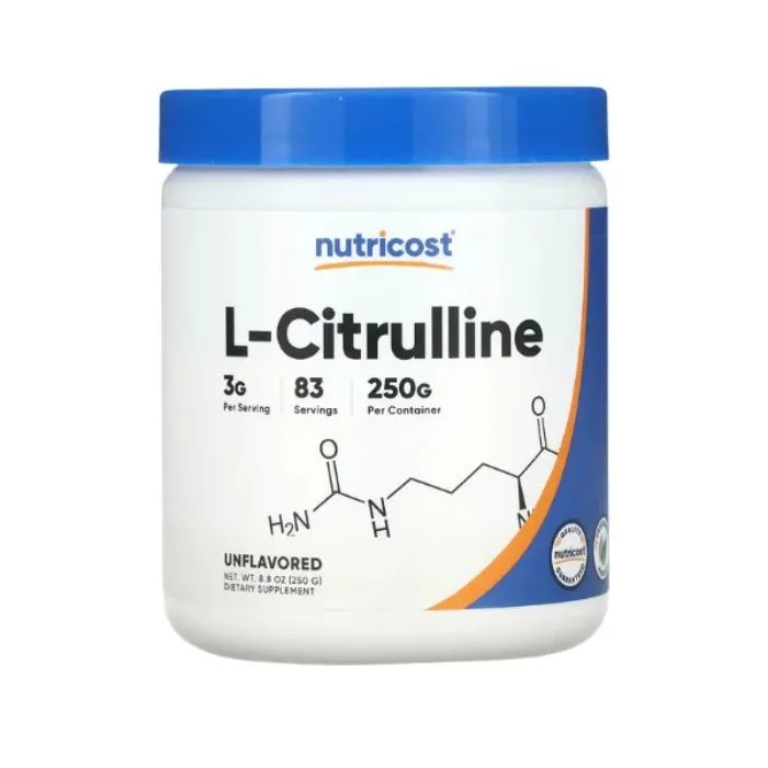 Nutricost, L-Citrulline, Unflavored, 8.8 oz (250 g) in Pakistan