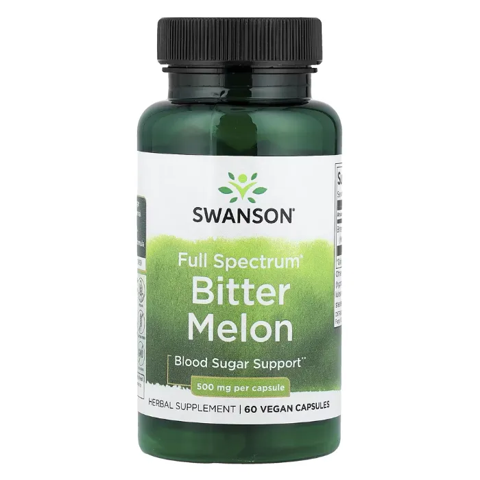 Swanson, Full Spectrum® Bitter Melon, 500 mg, 60 Vegan Capsules in Pakistan