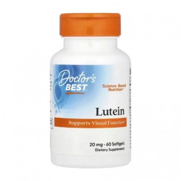 Doctor's Best, Lutein, 20 mg, 60 Softgels in Pakistan