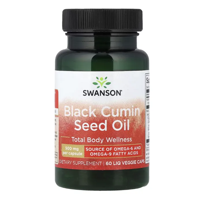 Swanson, Black Cumin Seed Oil, 60 Liq Veggie Caps in Pakistan