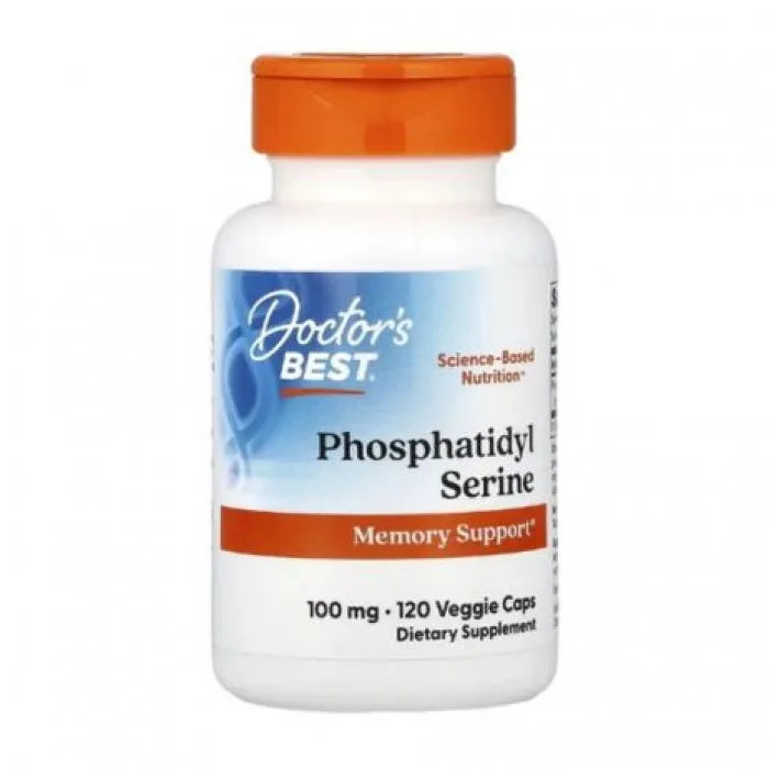 Doctor's Best, Phosphatidyl Serine, 100 mg, 120 Veggie Caps in Pakistan