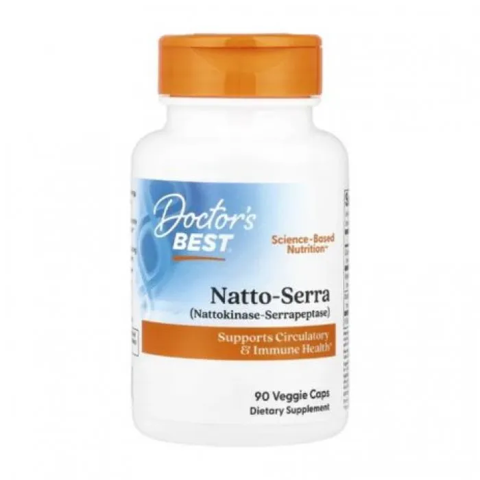 Doctor's Best, Natto-Serra, 90 Veggie Caps in Pakistan