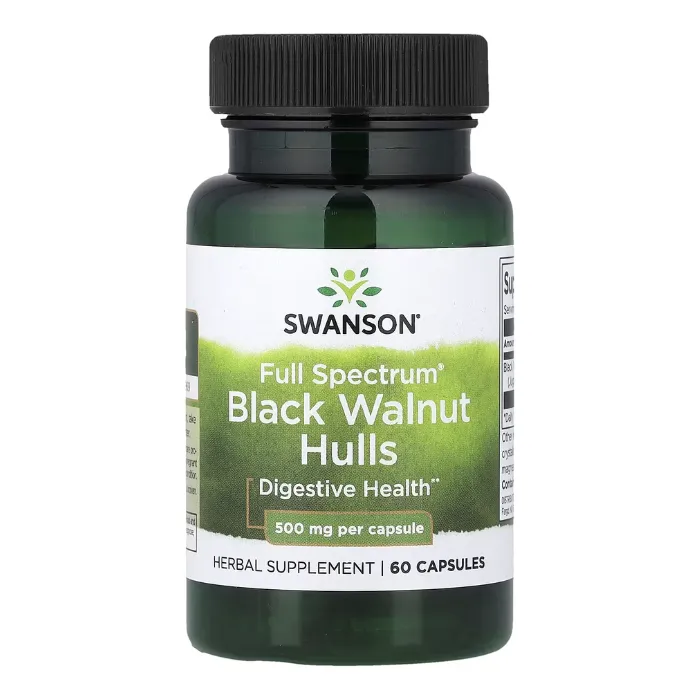 Swanson, Full Spectrum® Black Walnut Hulls, 500 mg, 60 Capsules in Pakistan