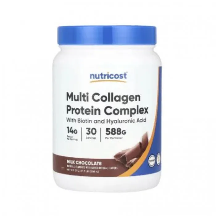Nutricost, Multi Collagen Protein Complex, Milk Chocolate, 1.3 lb (588 g) in Pakistan