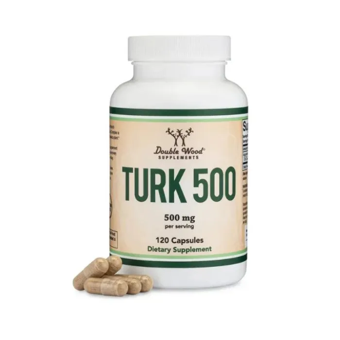 Double Wood Turkesterone 10%, 500 mg, 120 Capsules in Pakistan