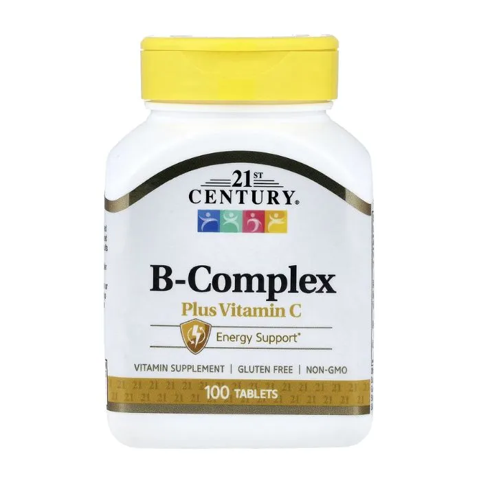 21st Century, B-Complex plus Vitamin C, 100 Tablets in Pakistan
