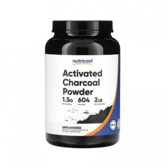 Nutricost, Activated Charcoal Powder, Unflavored, 2 lb (907 g) in Pakistan