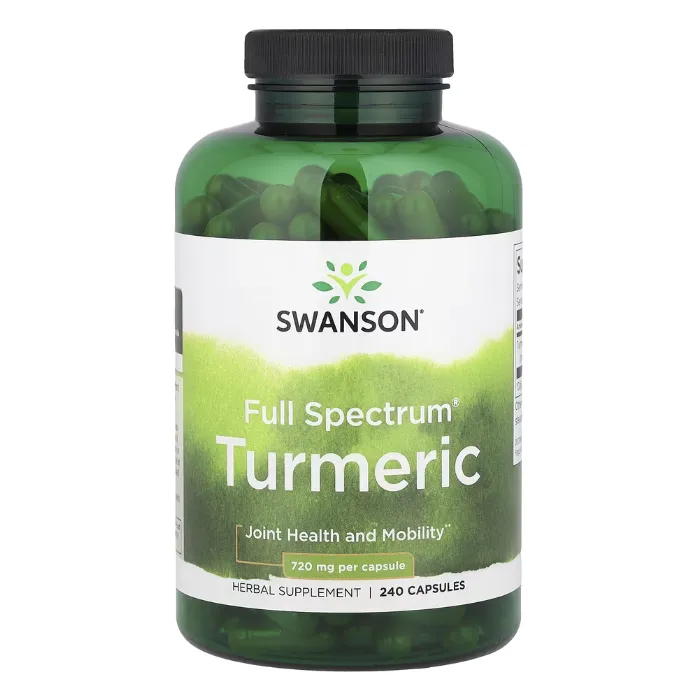 Swanson, Full Spectrum® Turmeric, 720mg, 240 Capsules in Pakistan