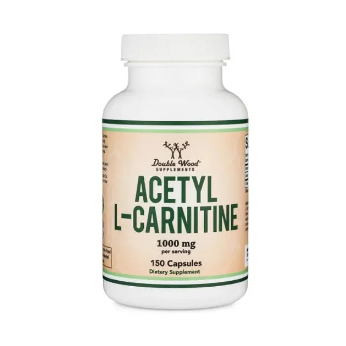 Double Wood Acetyl L-Carnitine (ALCAR), 1000 mg, 150 Capsules in Pakistan