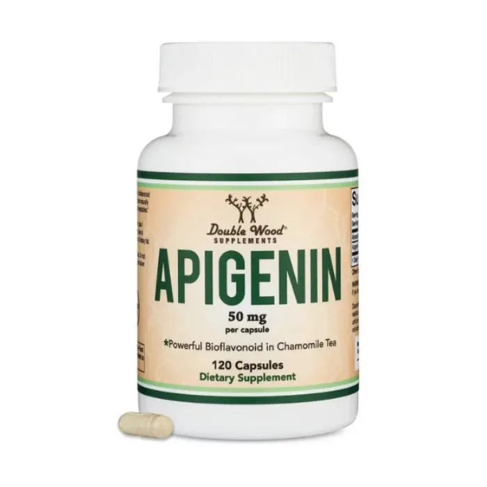 Double Wood Apigenin, 50 mg, 120 Capsules in Pakistan