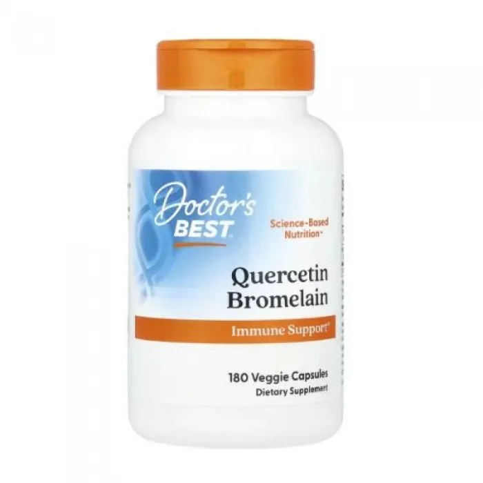 Doctor's Best, Quercetin Bromelain, 180 Veggie Capsules in Pakistan