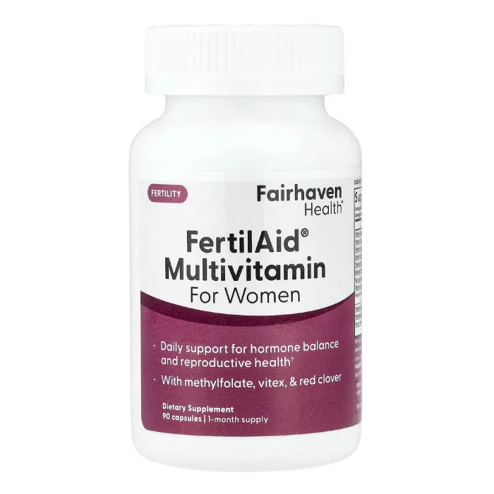 Fairhaven Health, FertilAid® Multivitamin for Women, 90 Capsules in Pakistan