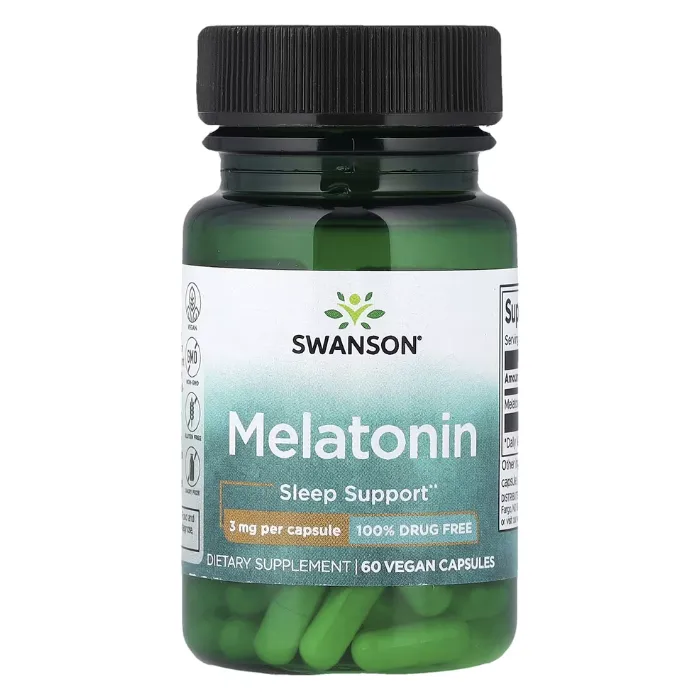 Swanson, Melatonin, 3 mg, 60 Capsules in Pakistan