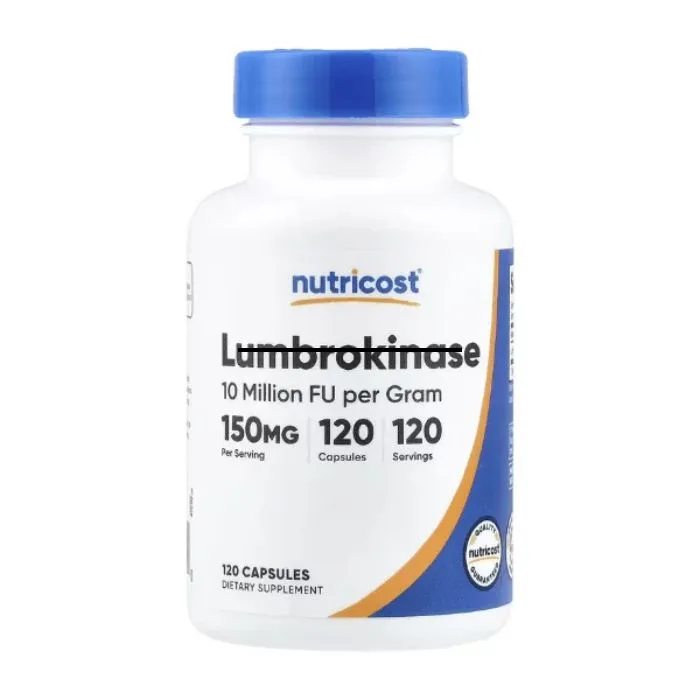Nutricost, Lumbrokinase, 150 mg, 120 Capsules in Pakistan