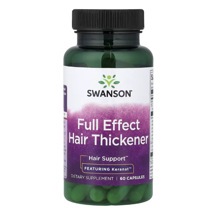 Swanson, Full Effect Hair Thickener, 60 Capsules in Pakistan