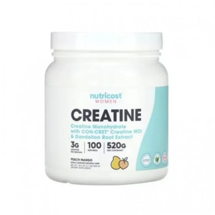 Nutricost, Women, Creatine, Peach Mango, 1.1 lb (520 g) in Pakistan