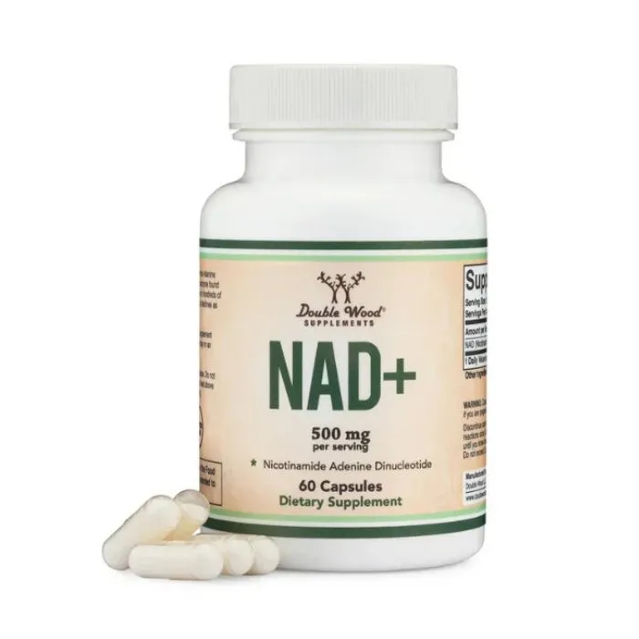 Double Wood NAD+, 500 mg, 60 Capsules in Pakistan