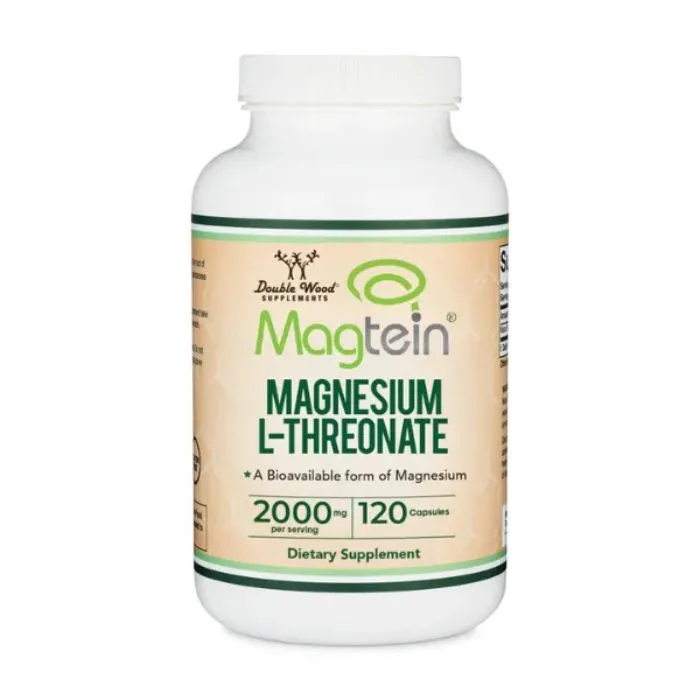 Double Wood Supplements, Magnesium L-Threonate (Magtein), 2000 mg, 120 Capsules in Pakistan