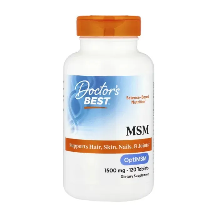 Doctor's Best, MSM with OptiMSM®, 1,500 mg, 120 Tablets in Pakistan