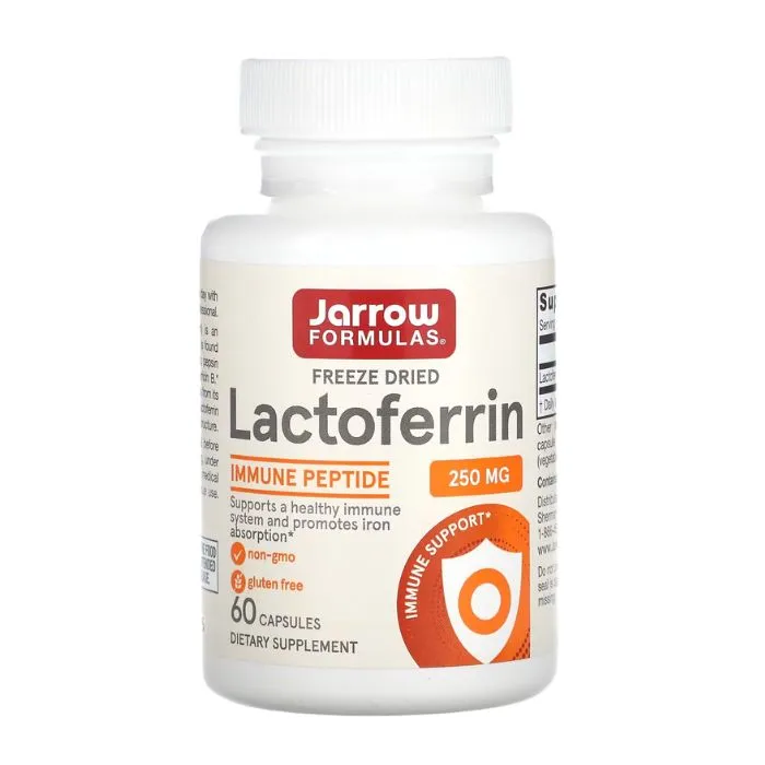 Jarrow Formulas, Lactoferrin, Freeze Dried, 250 mg, 60 Capsules in Pakistan